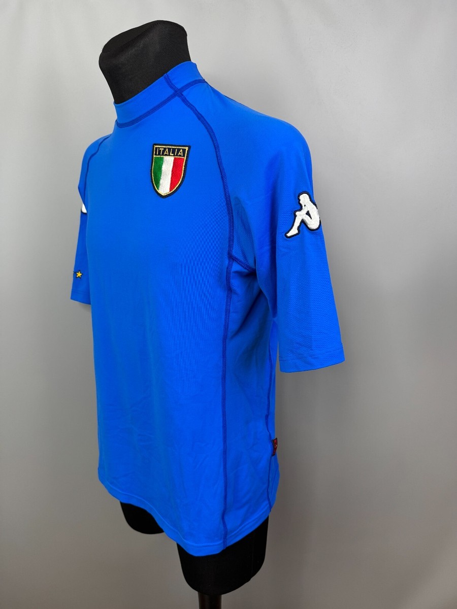 ITALY 2000 2002 HOME SHIRT FOOTBALL SOCCER JERSEY KAPPA MENS SIZE