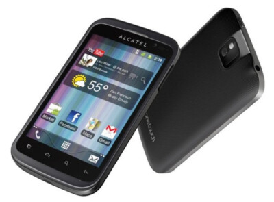 ALCATEL ONETOUCH Alcatel One Touch 991D - schwarz (Ohne Simlock) Smartphone