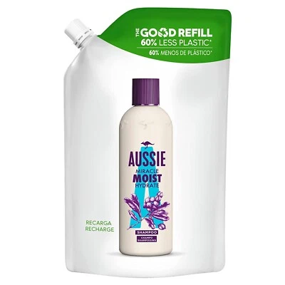 Aussie Miracle Moist Nachfüllshampoo 480 ml