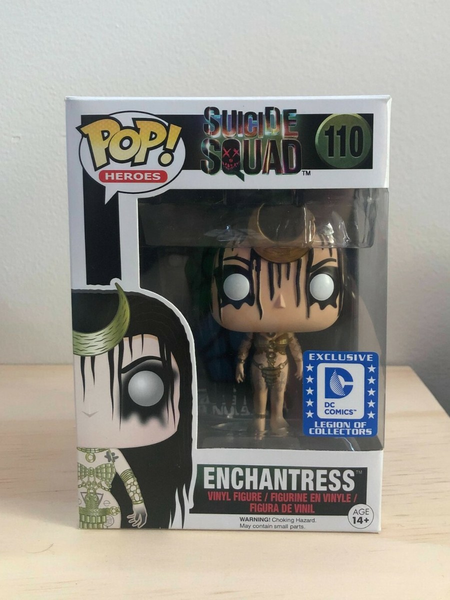 FunkoPop！110 ENCHANTRESS エンチャントレス　限定版 Funko POP! Enchantress #110 Suicide Squad DC Legions of