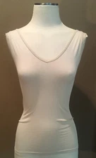 Spanx Size Medium Nude V Neck Light Support Slimmer Top Cami