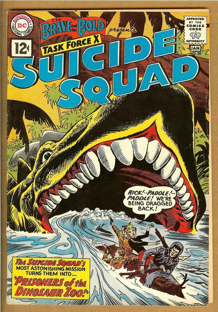 DC COMICS BRAVE AND THE BOLD #39 TASK FORCE X SUICIDE SQUAD VG