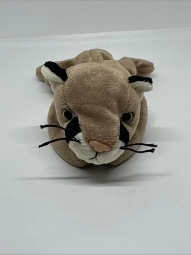 Ty Beanie Baby - Canyon the Cougar (1998) Plush Stuffed Animal Cat No tag VTG
