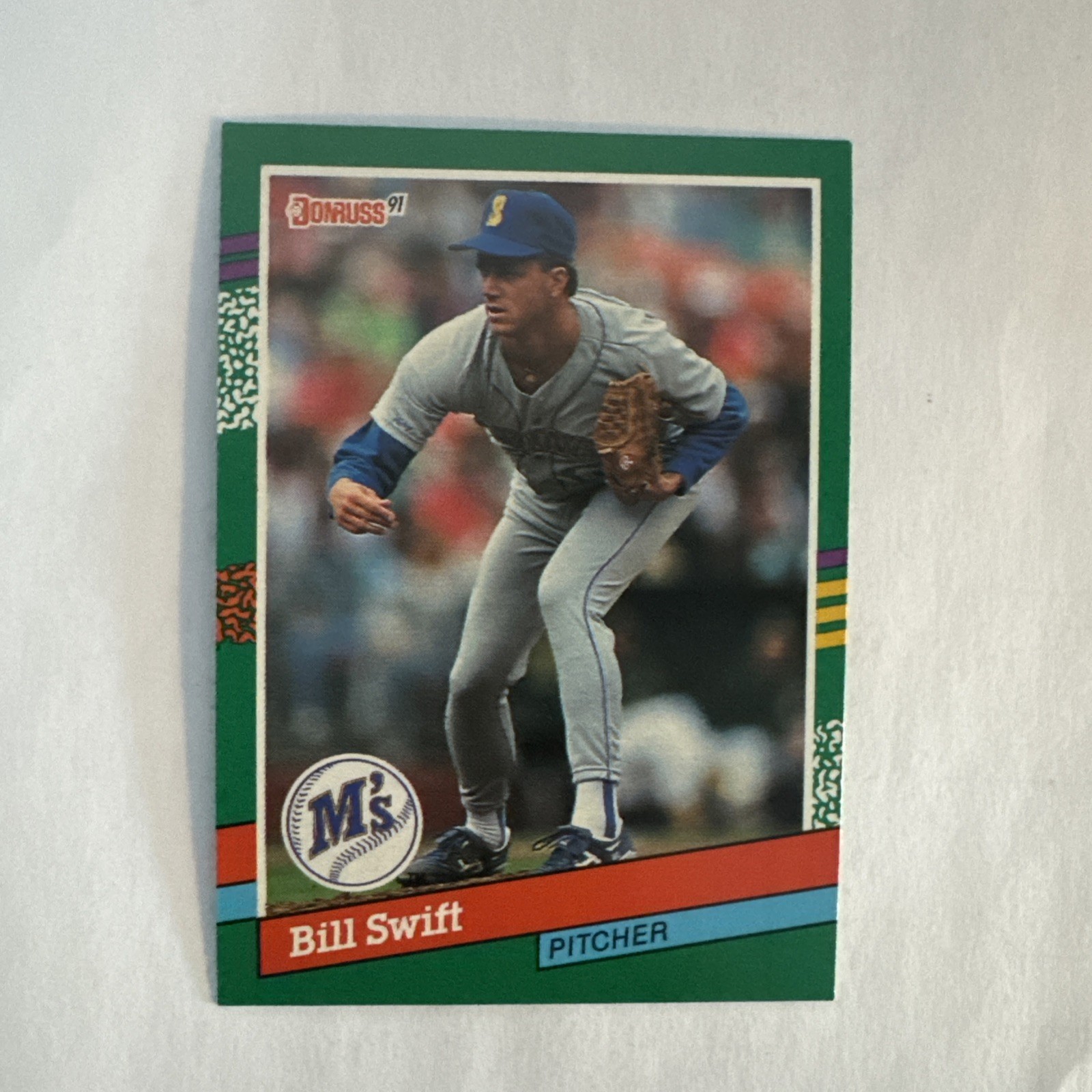 1991 Donruss Baseball Bill Swift #564 Seattle Mariners