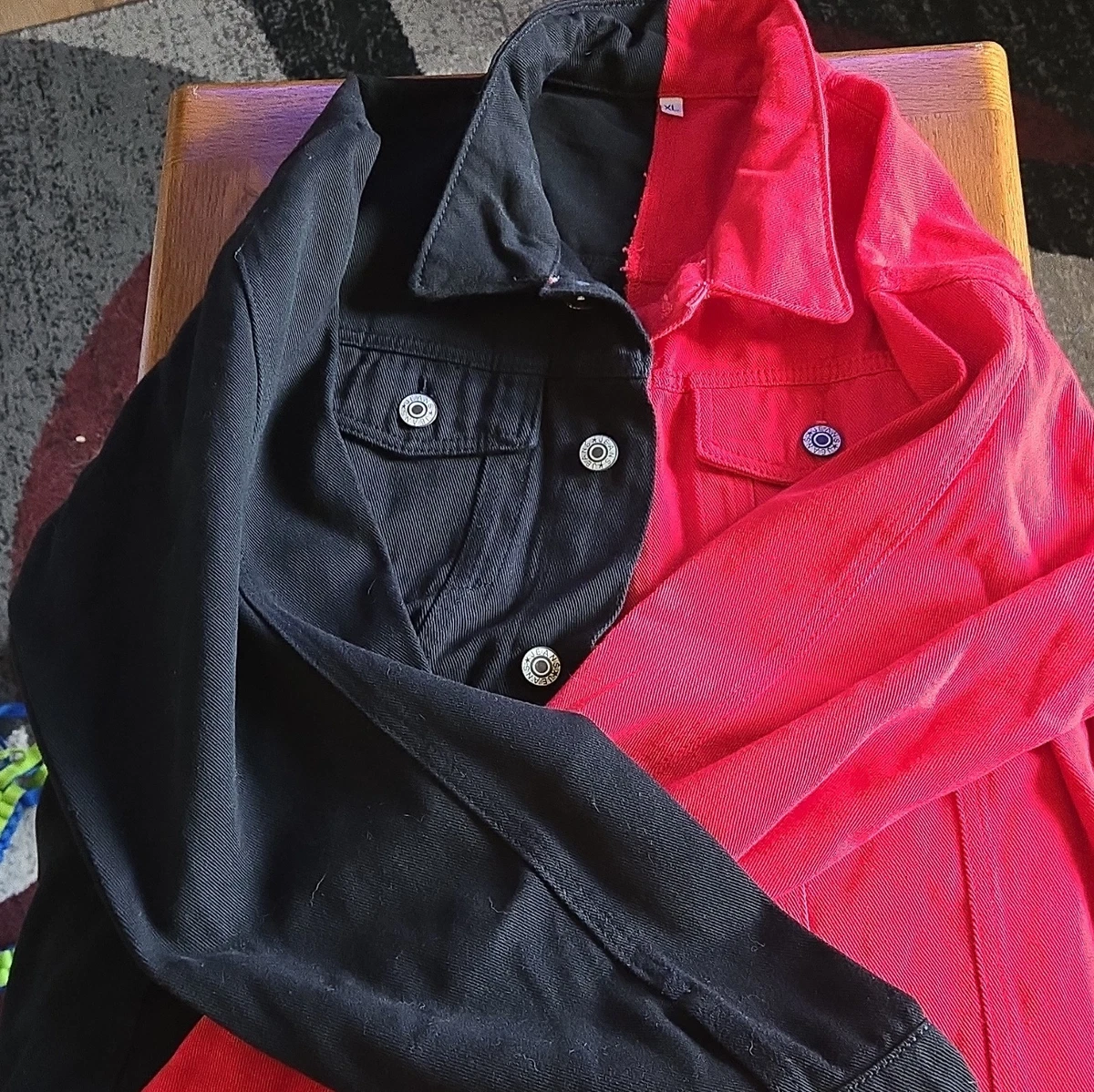 Red Denim Coats, Jackets & Vests for Men for Sale - Shop New 