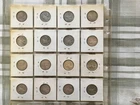 Canadian 80% silver half dollars collection 17 coins.