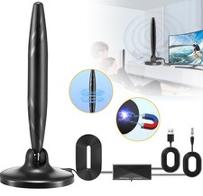 HDTV Aerial Indoor TV Aerial with Signal Booster Digital TV Antenna Freeview