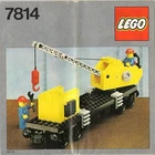 Lego 7814 Train CRANE WAGON WITH SMALL CONTAINER Complete w/Instructions
