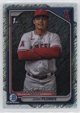 2024 Bowman Chrome Prospects Shimmer Refractor Juan Flores #BCP-234 19l7