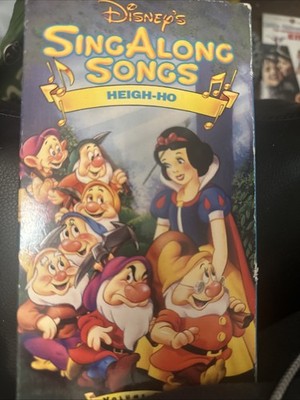 Disneys Sing Along Songs - Snow White: Heigh-Ho (VHS, 1994