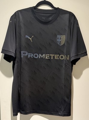 AC Parma Calcio 24/25 Puma Fourth Black Soccer Football Jersey Shirt Kit NWT XL