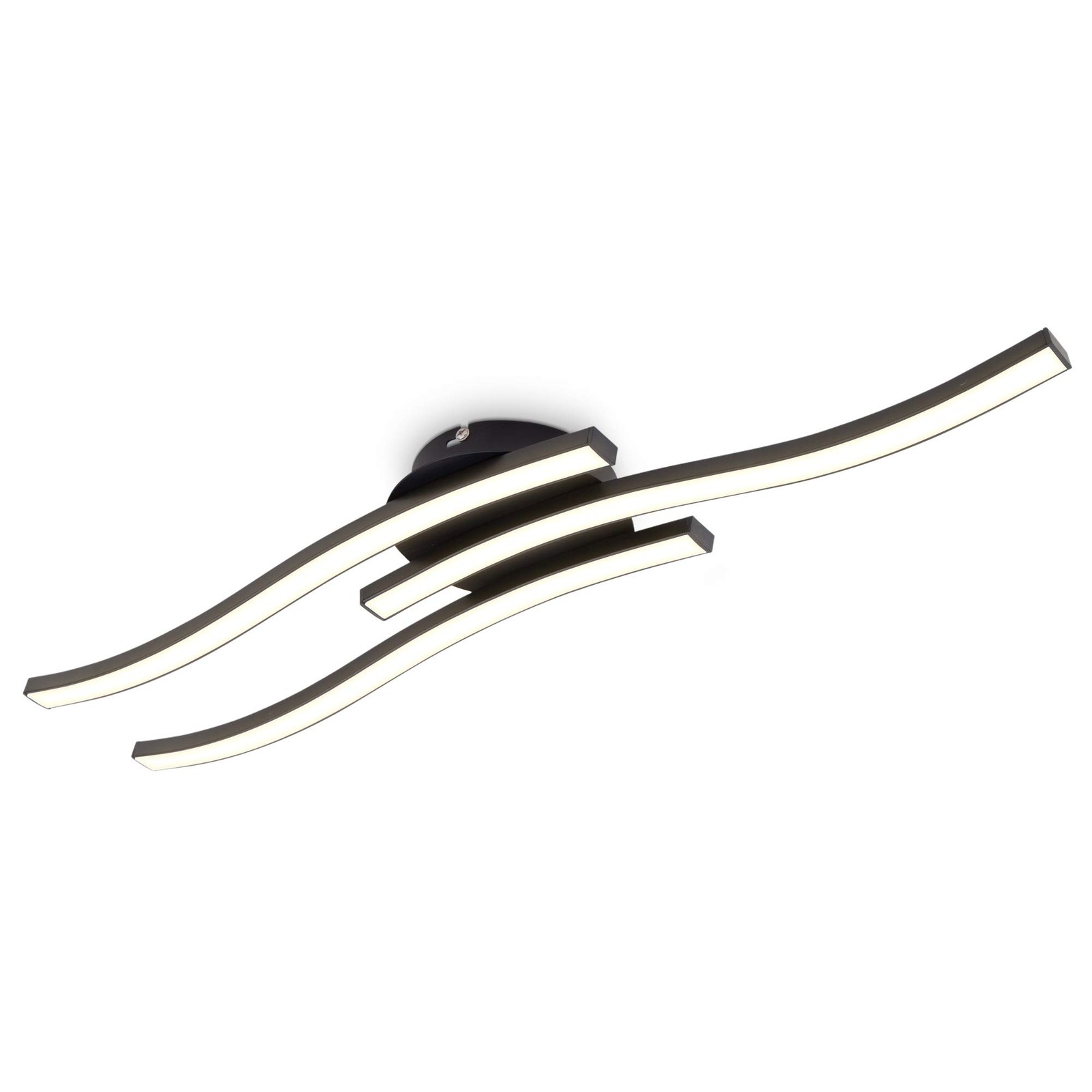 Plafoniera LED Wave 1440Lm 3000K - Lampada Soffitto Slim 18W