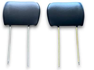 Kopfstützen normal vorne Kunstleder Blau für Mercedes W107 W114 W115 W116 W113