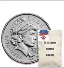 Semiquincentennial Dime 2026 200-Coin Bag - Emerging Liberty PRESALE