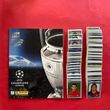 EMPTY EMPTY ALBUM + COMPLETE FIGURINE SET PANINI CHAMPIONS 2008-09 2009