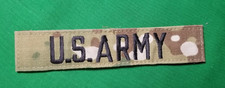Military Patch US ARMY Name Tape Tag OD Green Older Combat