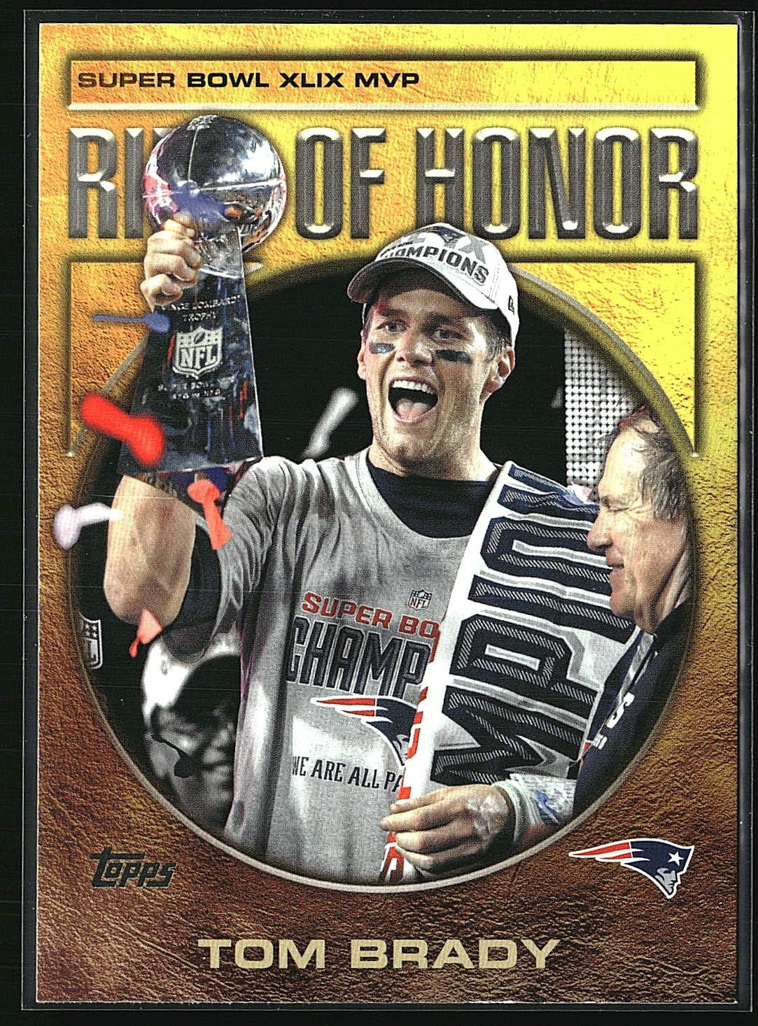 2026 Tom Brady - #ROH-5 Ring of Honor - New England Patriots b55