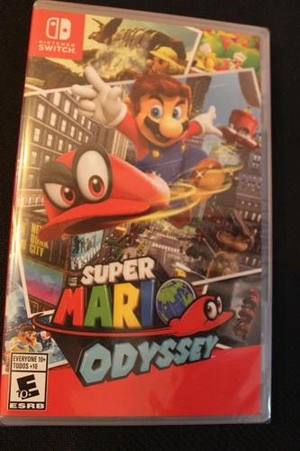 Super Mario Odyssey Switch Nintendo ESRB US Version New Factory Sealed