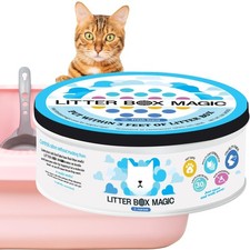 Cat Litter Deodorizer Jar Fresh Scent, 16 Oz, Pack of 1 - Cat Litter Odor A...