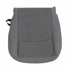 Driver Side Bottom Cloth Replacement Seat Cover Gray Compatible with Dodge Ram 
