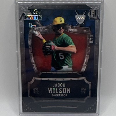 Wild Card 2025 Weekend Warrior Jacob Wilson Serial Numbered Rookie 8/10