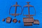 Classic Toy Soldiers/Marx Reissue Double Wagon Hitch w/ Accessories (54MM) 8 Pcs