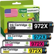 Ink Cartridges for HP 972x Combo Pack 972a 972 x for HP PageWide Pro MFP 477dw