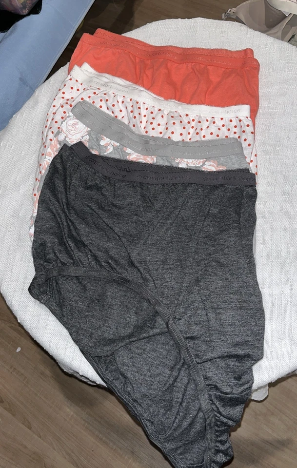 批量 4 件 舒适选择设计师 100% 棉内裤 高帮 16 码 — 第 2/3 张图片