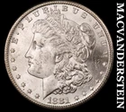 1881-S Morgan Dollar - Choice Gem Brilliant Uncirculated  Lustrous  #K4233