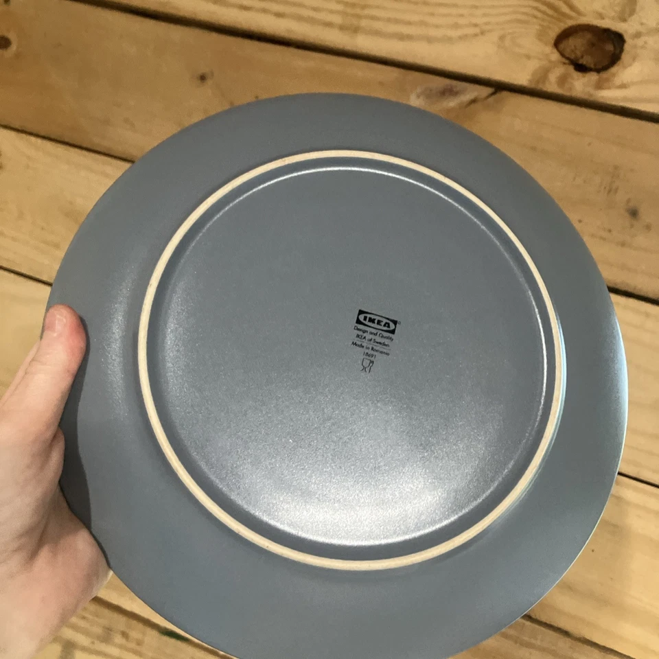 Ikea Dinner Plates BLUE #18691 Set Of 2 - Image 4 of 4