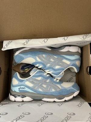 ASICS GEL-1130 Herren Sneaker Laufschuhe Blau/Weiß/Grau Mesh Low Top