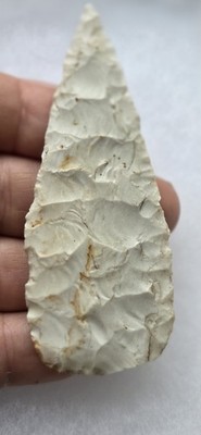 indian artifacts pre 1600. AMAZINGLY THIN ARCHAIC BLADE 3 11/16 BENNETT COA 