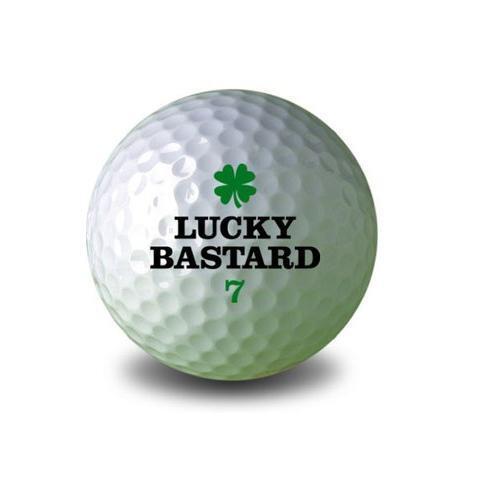 1 Dozen Lucky Bastard Logo Mint Assorted Used Golf Balls - Picture 1 of 1