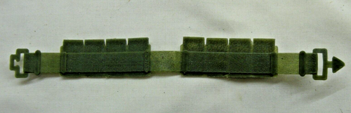 Vintage 60s 12in GI Joe Authentic Green Ammo Belt Combat Canteen - Picture 6 of 8