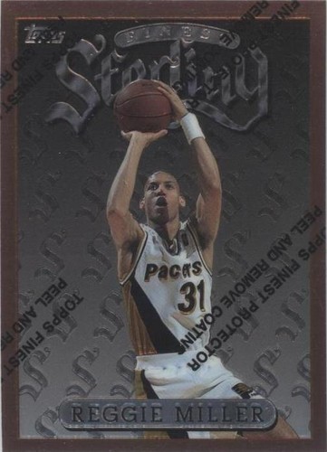 1996-97 TOPPS FINEST SHOWSTOPPERS REGGIE MILLER #240 PACERS | eBay