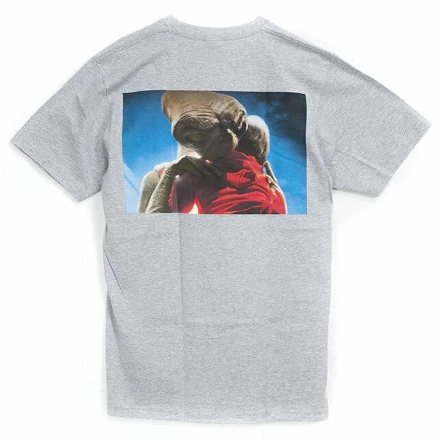 Supreme ET E.T. Tee shirt gris FW15 taille S RARE DEADSTOCK