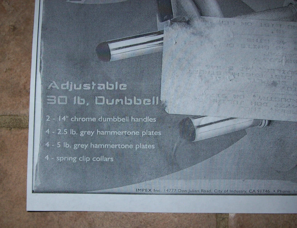 Mancuernas APEX, mancuernas ajustables de 30 lb Foto 3 de 4