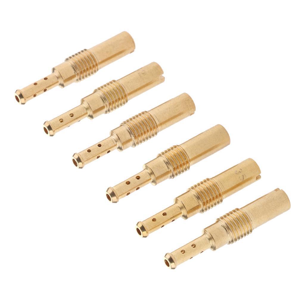 Carburetor Pilot Jet/Main Jet Fit Keihin FCR35 FCR37 FCR39 FCR41 - Foto 3