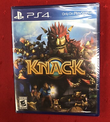 PS4 Knack Video Game SEALED