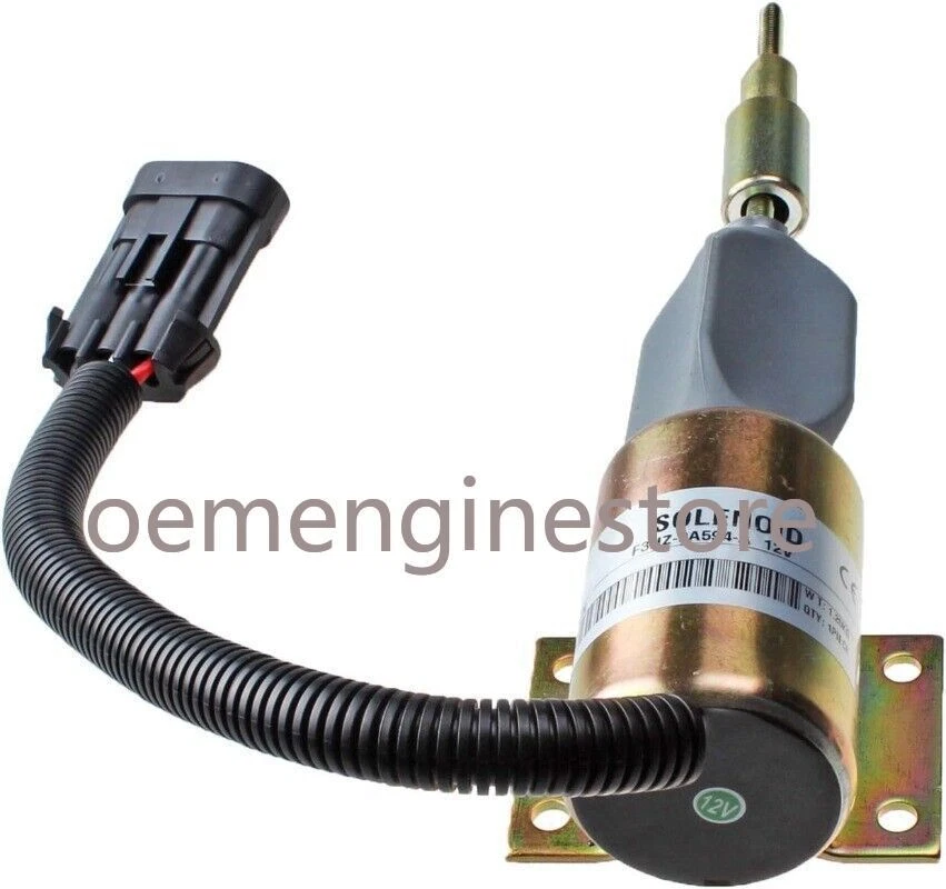 SA-4273-12 Fits For 1987 Ford B700 F600 F700 12V Fuel Shutoff Solenoid Valve - Image 4 of 4