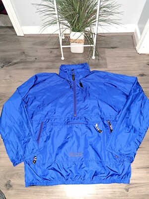 EUC VTG 90s Nautica EPG Packable royal blue Windbreaker Sailing Jacket Mens  Med - Main Image