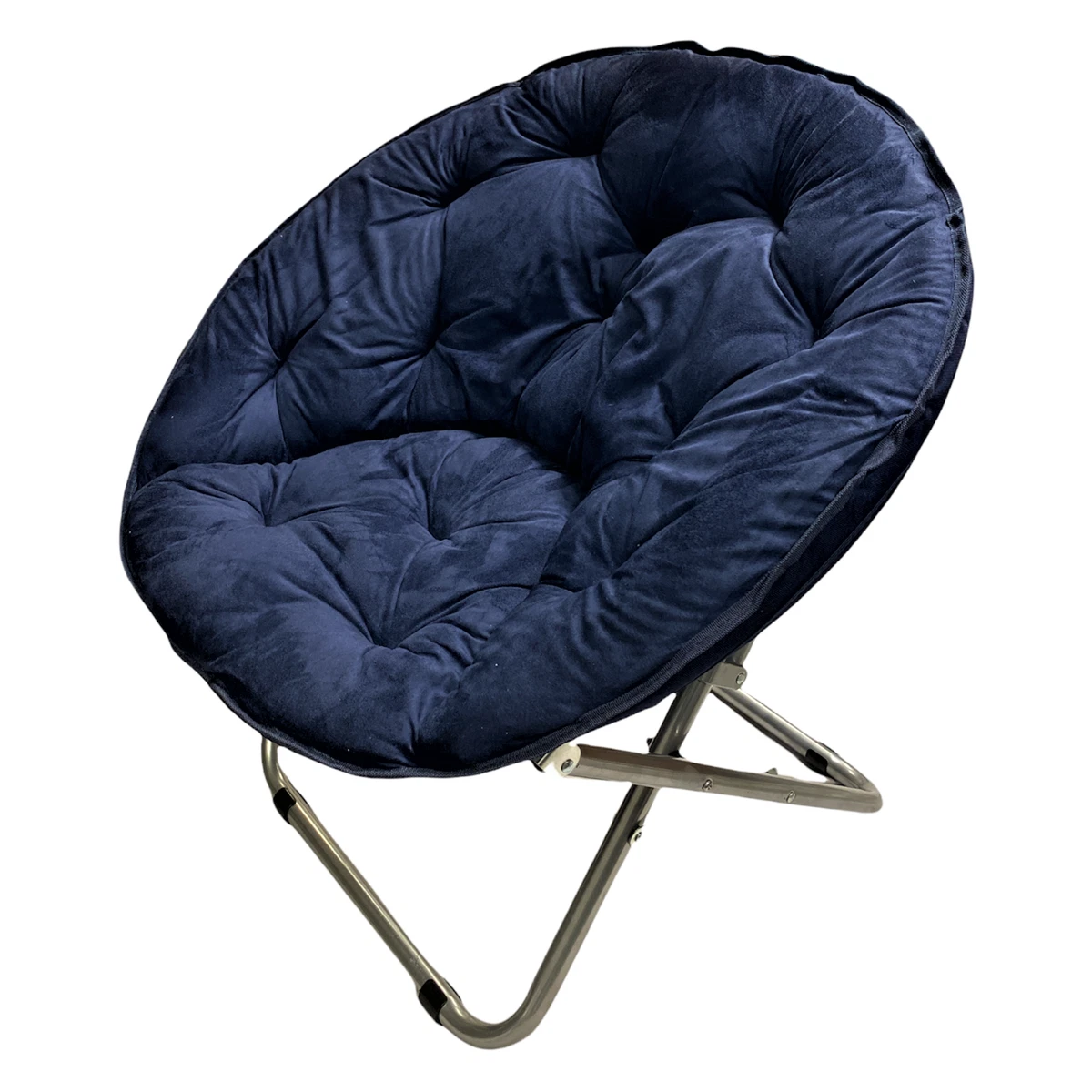 Comfort Padded Moon Chair - Navy