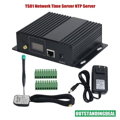 TS01 Network Time Server NTP Server for Beidou GPS GLONASS Clock Synchronization