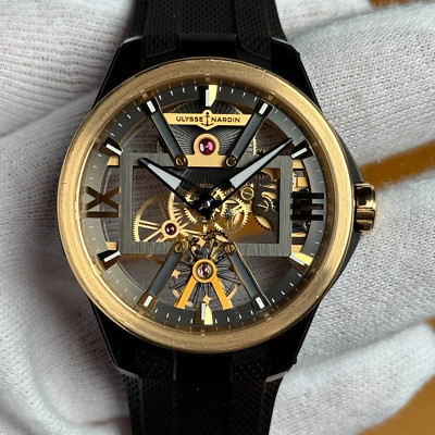 Ulysse Nardin Executive Skeleton 42 WOS Limited Edition of 50 pieces. 