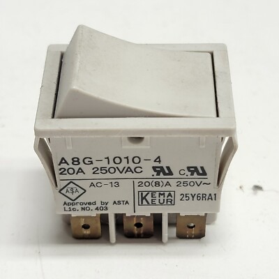 OEM Sharp Printer Power Switch OMRON 20A 250VAC A8G-1010-4 | eBay