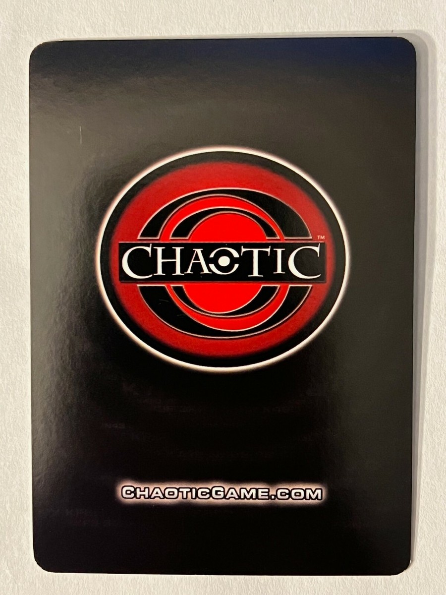 Chaotic 184/200 Kaizeph City Of The Elements Super Rare Holo Foil
