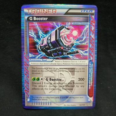 g booster pokemon card price Fusion Strike Boxes & Cases Plug so dont forget to include them in your deck. G Booster (92/101) (Emerald King