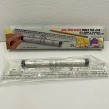 Rolling Ruler,all purpose Compass, Protractor, and T-Square, NEW vintage