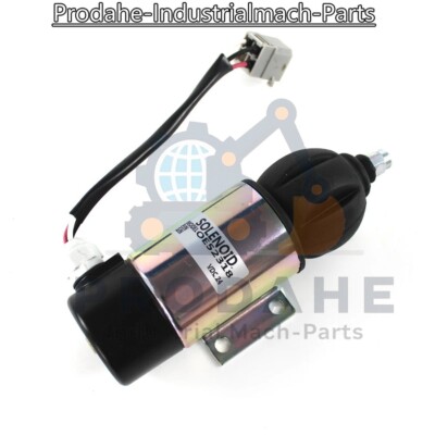 24V Fuel Stop Shutoff Solenoid Valve 872825 873754 873718 888468 881969 ...