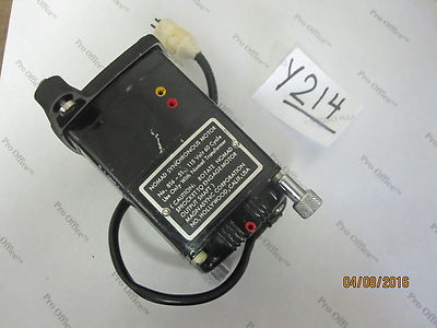 One 115 Volt Nomad 60 Cycle Synchronous Motor (PN 816-51)